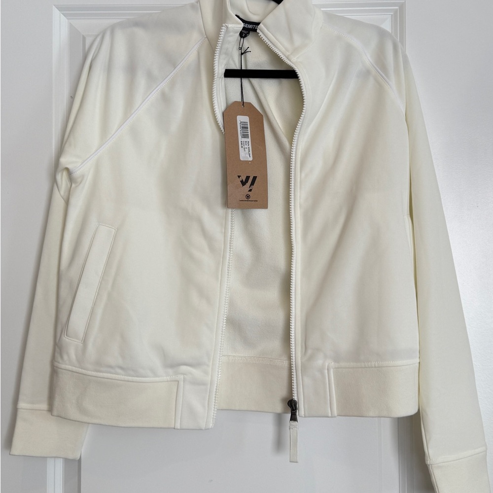 James Perse Y/OSEMITE Women's White Jacket Sz M (2)